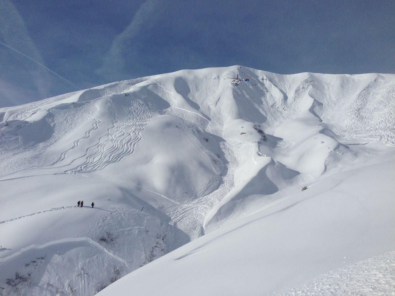 Glimpflich Schneebrettabgang oberhalb von Stuben. (Themenbild) Glimpflich Schneebrettabgang oberhalb von Stuben. (Themenbild)