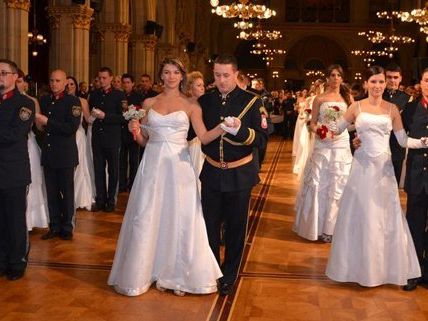 Tanzeinsatz in Wien: Polizei feierte Ball im Rathaus