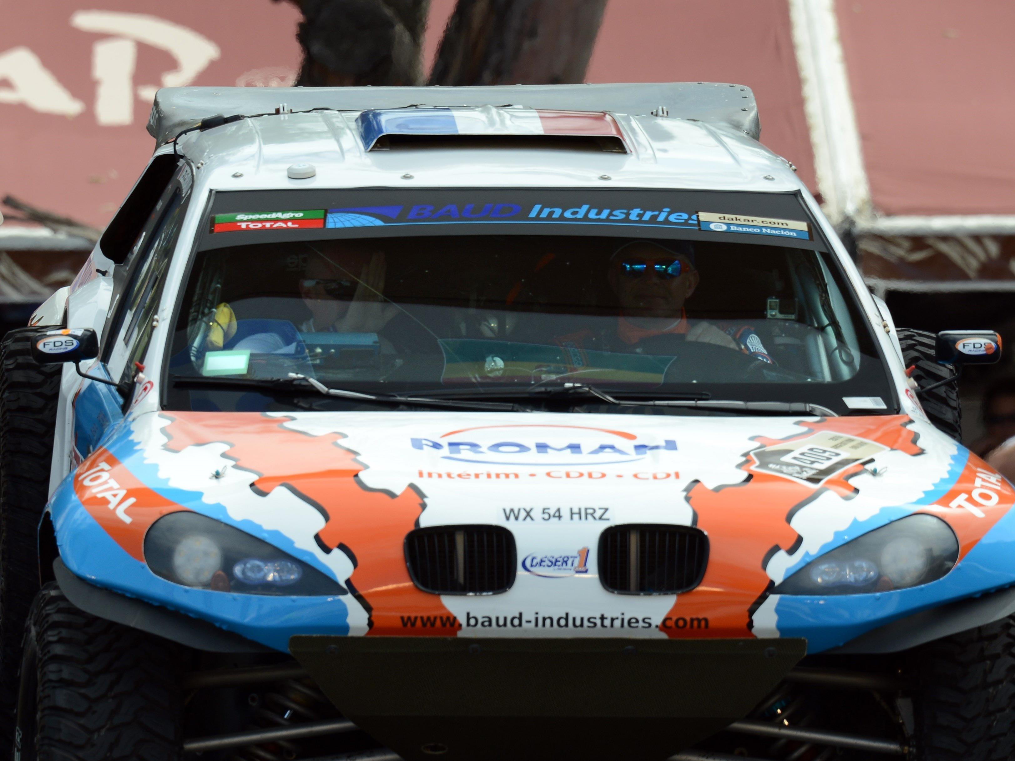 Dakar fordert erstes Todesopfer - Zuschauer von Auto des Franzosen Lionel Baud erfasst.