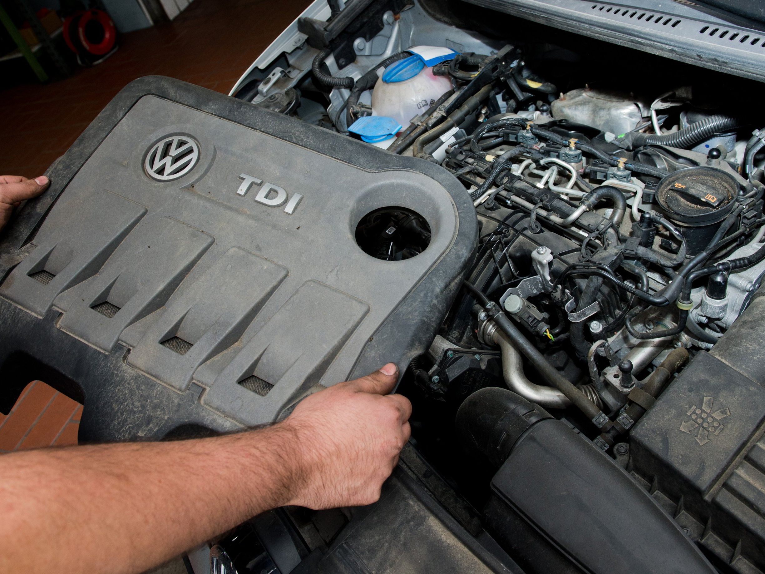 Abgasskandal: VW beginnt mit der Rückrufaktion. Abgasskandal: VW beginnt mit der Rückrufaktion.
