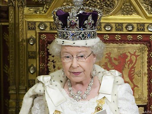 Der Diamant ist zentrales Stück der Staatskrone der Queen