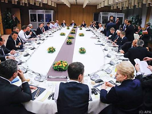Gipfel der Staats- und Regierungschefs in Brüssel Gipfel der Staats- und Regierungschefs in Brüssel
