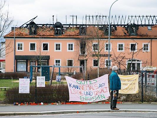 In Bautzen brannte eine Flüchtlingsunterkunft