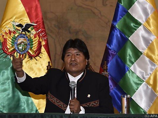 Die Amtszeit von Morales endet 2020
