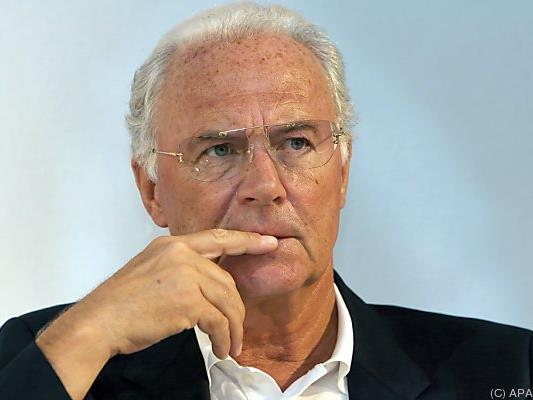 Geldstrafe für Beckenbauer in Höhe von 7.000 Schweizer Franken