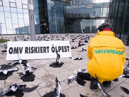 Greenpeace demonstrierte gegen Ölbohrungen in der Arktis. Greenpeace demonstrierte gegen Ölbohrungen in der Arktis.