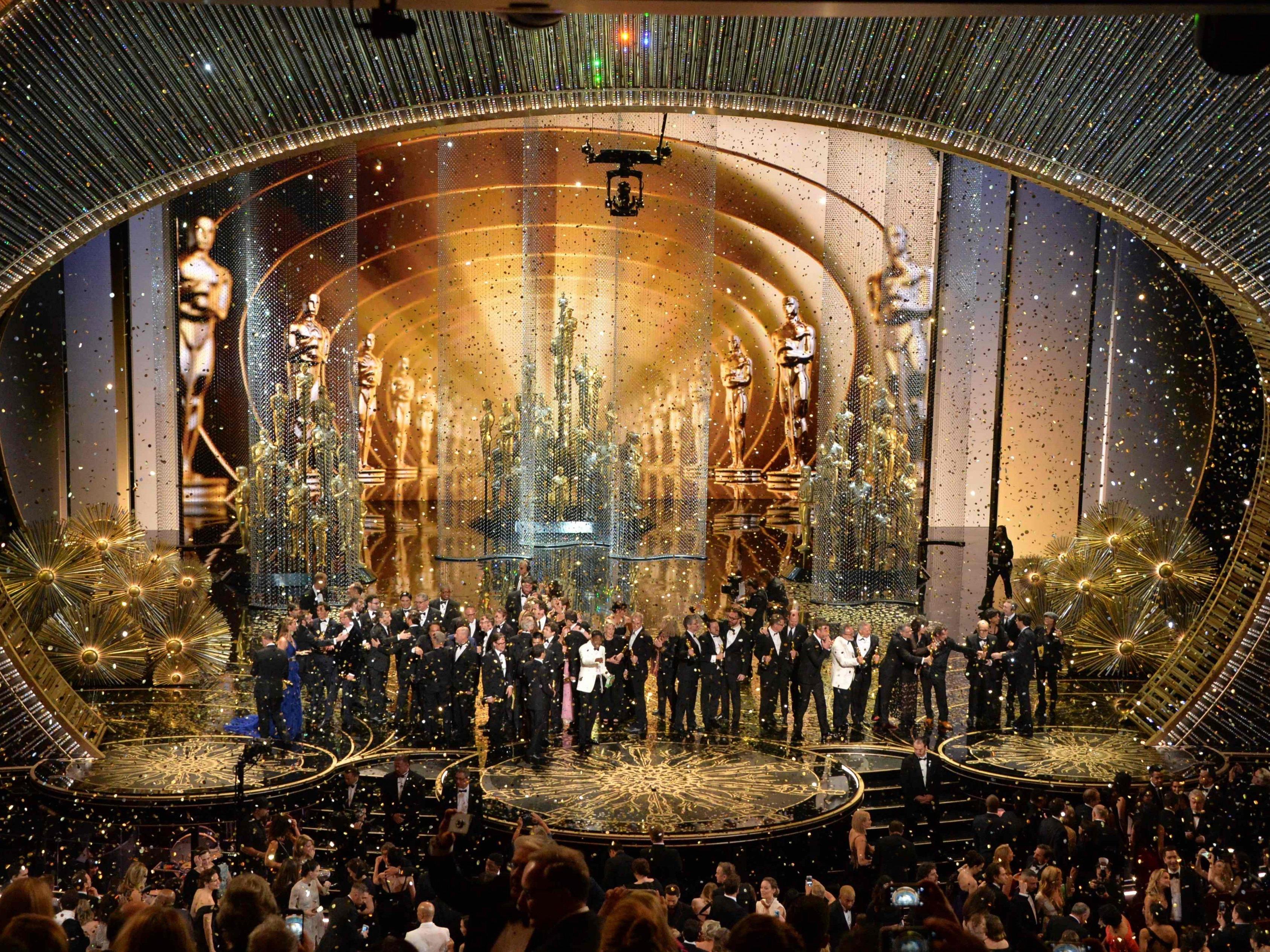 Die schönsten Bilder von der Oscar-Verleihung 2016.