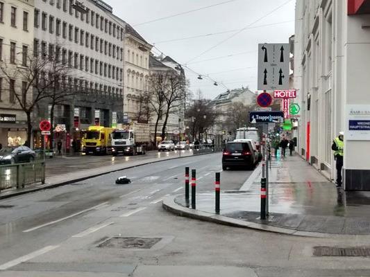 Auf der Wiedner Hauptstraße kam es am Donnerstag zu einem schweren Unfall.