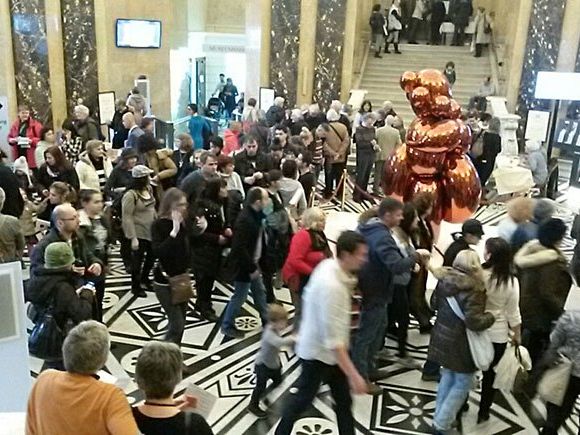 Im Naturhistorischen Museum war der Andrang beim Welttag der Fremdenführer riesengroß Im Naturhistorischen Museum war der Andrang beim Welttag der Fremdenführer riesengroß