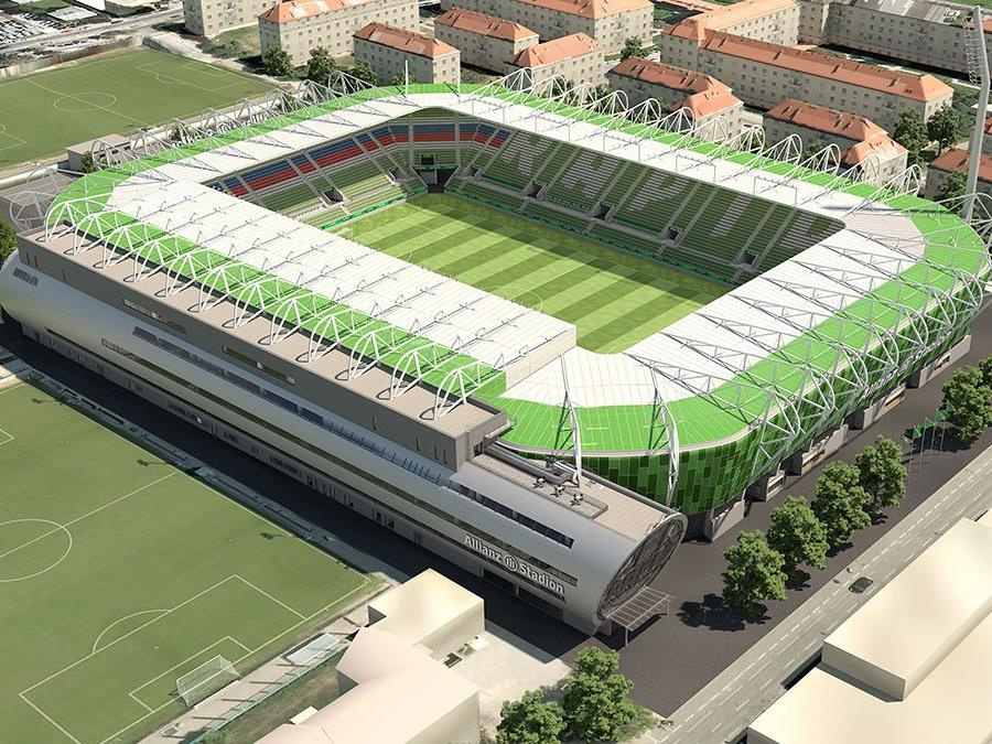 Die Finanzierung des Allianz Stadions konnte bereits wieder abgeschlossen werden.