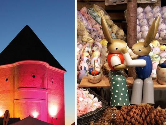 Vom 17. bis 20. März findet im Schloss Neugebäude der traditionelle Ostermarkt statt