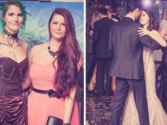 Begeisterte Gäste beim Vegan Ball 2016 in Wien Begeisterte Gäste beim Vegan Ball 2016 in Wien