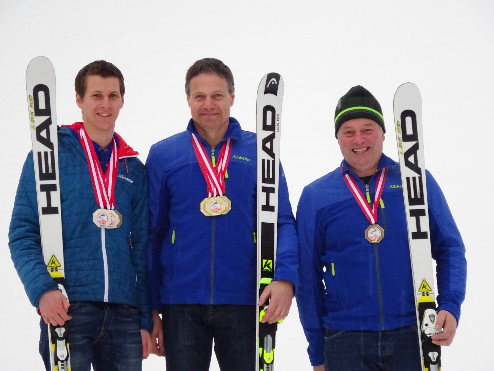 Die erfolgreichen Masters Rennläufer des WSV Silbertal: Mathias Säly, Günter Loretz und Michael Loretz Die erfolgreichen Masters Rennläufer des WSV Silbertal: Mathias Säly, Günter Loretz und Michael Loretz