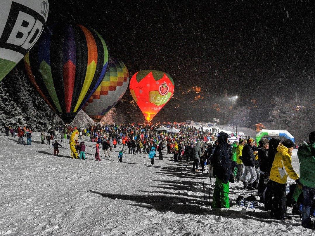 Die Nacht der Ballone verbuchte heuer einen Zuschauerrekord.