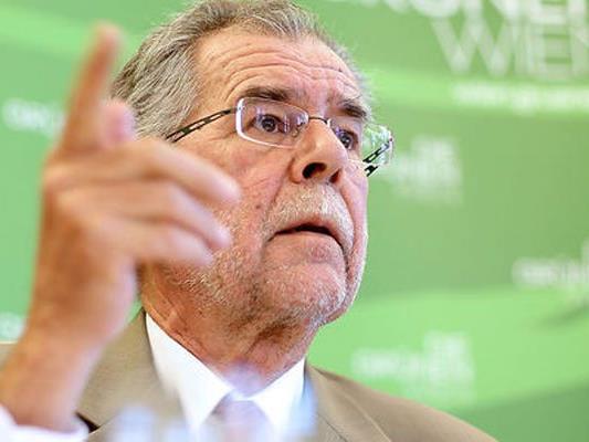 Grüne unterstützen Van der Bellen mit 1,2 Mio. Euro in bar
