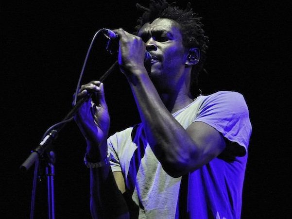 Sänger Grant Marshall von der Band Massive Attack Sänger Grant Marshall von der Band Massive Attack