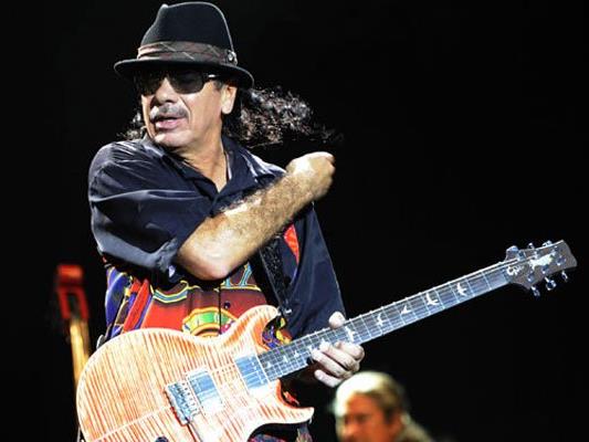 Carlos Santana gibt sich in Wien live die Ehre.