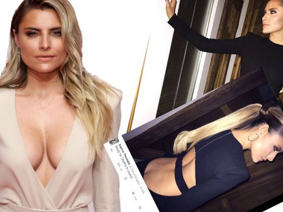 Weiß sich in Szene zu sezten: Sophia Thomalla. Weiß sich in Szene zu sezten: Sophia Thomalla.