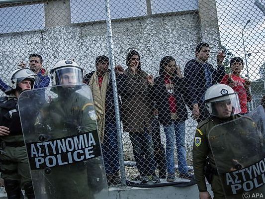 Laut Oxfam "geschlossenes Abschiebezentrum" Laut Oxfam "geschlossenes Abschiebezentrum"