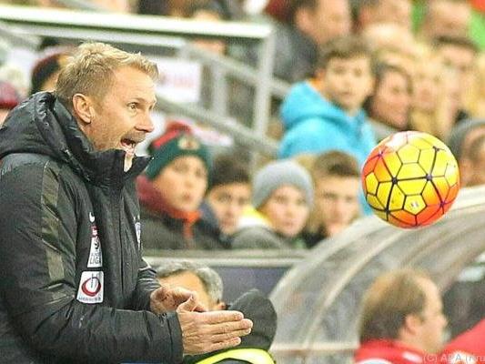 Austria-Trainer Fink fordert Punkte