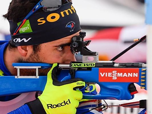 Fourcade holte seine achte Goldmedaille bei einer Biathlon-WM Fourcade holte seine achte Goldmedaille bei einer Biathlon-WM