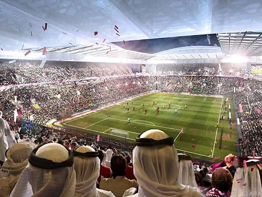 Grafik von Katar-Stadion: Wird WM 2022 für Fans zum Campingurlaub?