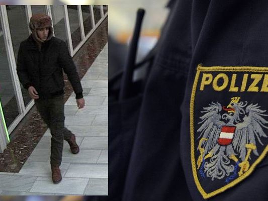 Die Polizei sucht diesen Mann. Die Polizei sucht diesen Mann.