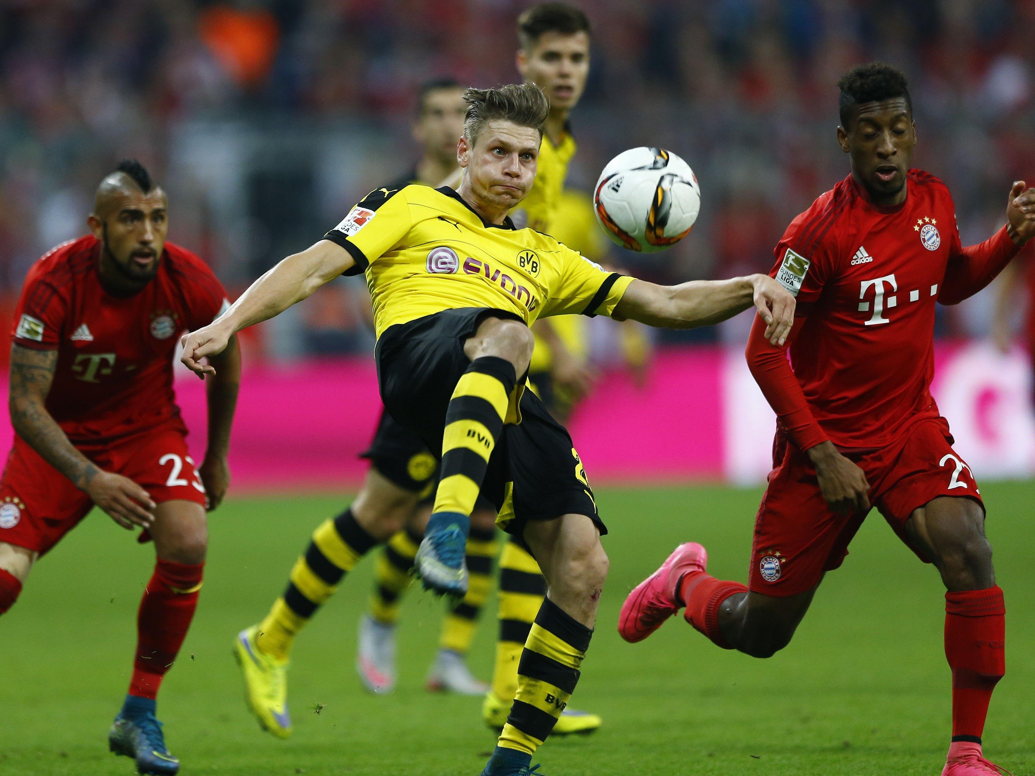 In Dortmund fordert die Borussia Branchen-Primus Bayern München.