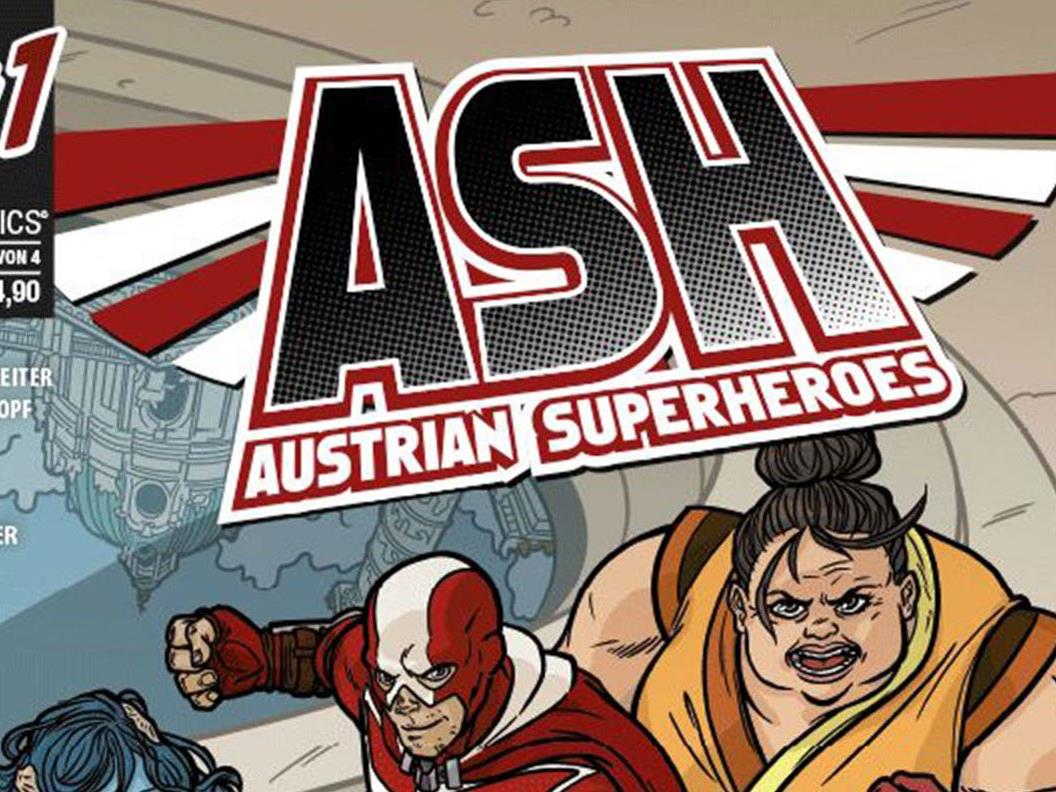 Neue Comicserie: "Austrian Superheroes".
