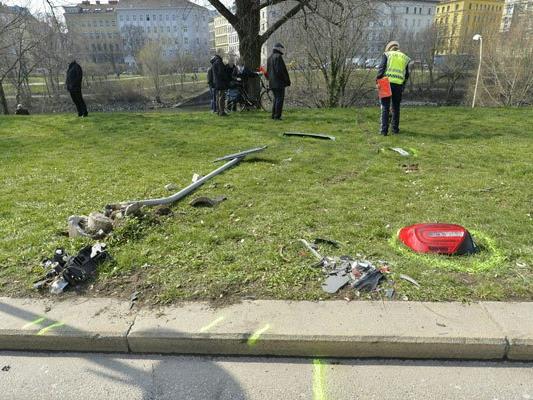 Der 73-Jährige stürzte bei dem tragischen Unfall in den Donaukanal.