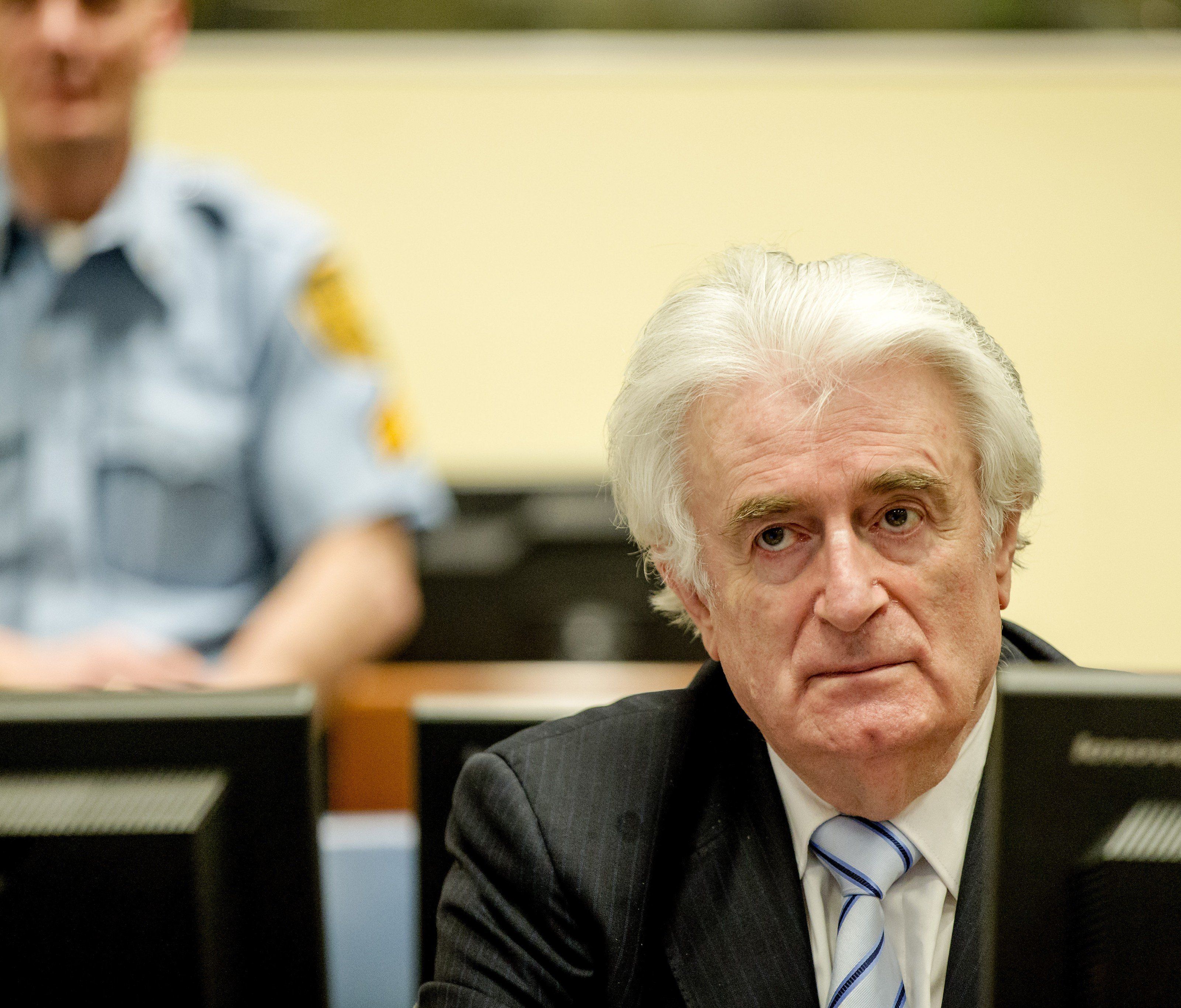 Radovan Karadzic wurde zu 40 Jahren Haft verurteilt. Radovan Karadzic wurde zu 40 Jahren Haft verurteilt.