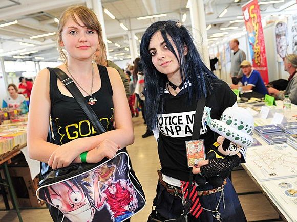 Junge Besucher bei der Vienna Comix Junge Besucher bei der Vienna Comix