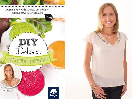 Kati Mekler hat in einem neuen Buch praktische, einfache Detox-Tipps gesammelt Kati Mekler hat in einem neuen Buch praktische, einfache Detox-Tipps gesammelt