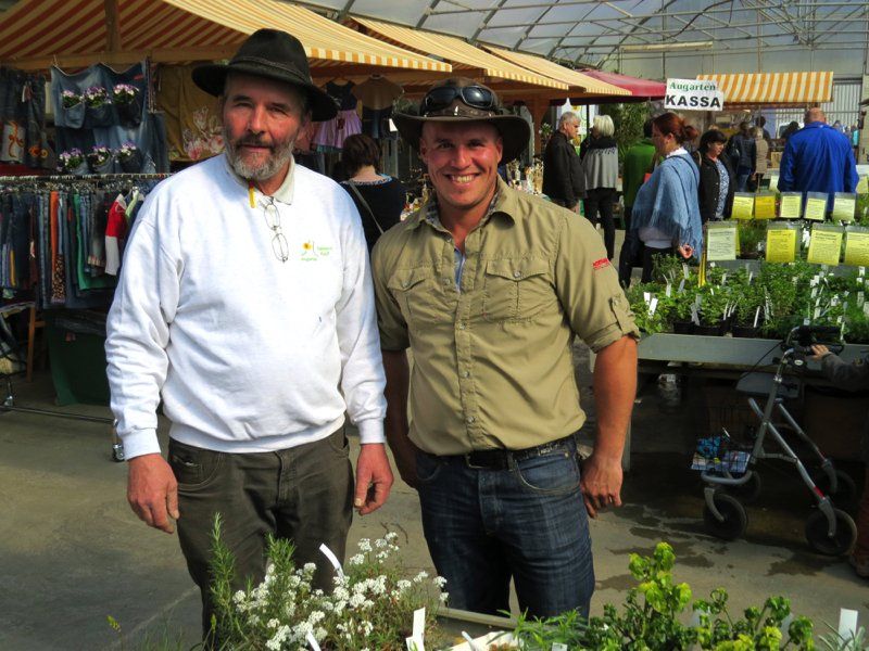 Organisieren seit fünf Jahren die Frühlingsausstellung Augarten: Gebhard und Raphael Kopf. Organisieren seit fünf Jahren die Frühlingsausstellung Augarten: Gebhard und Raphael Kopf.