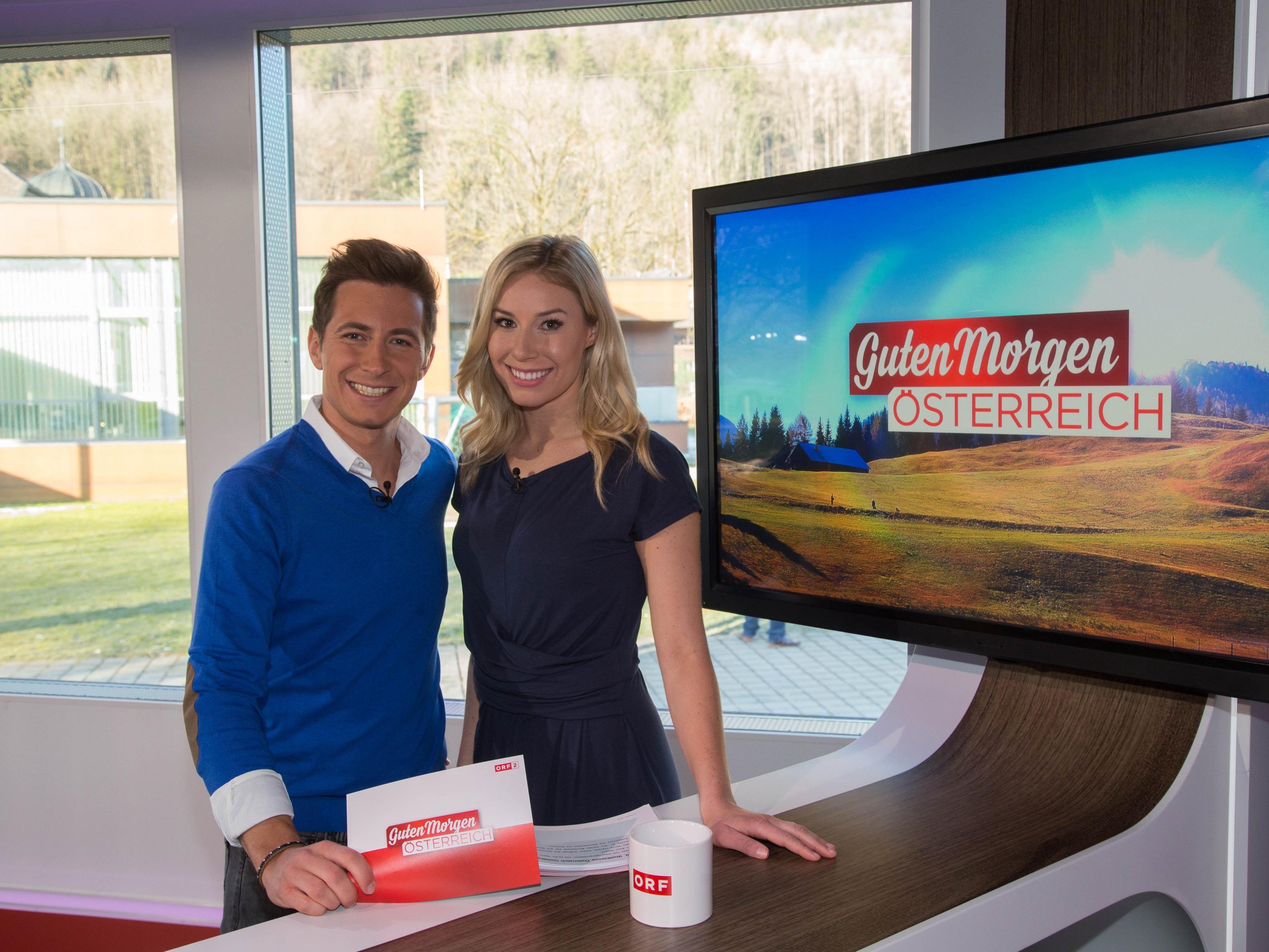 Lukas Schweighofer und Nina Kraft werden „Guten Morgen Österreich“ moderieren.