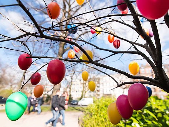 Am Osterwochenende wechselt sich das Wetter mit Sonne und Wolken ab