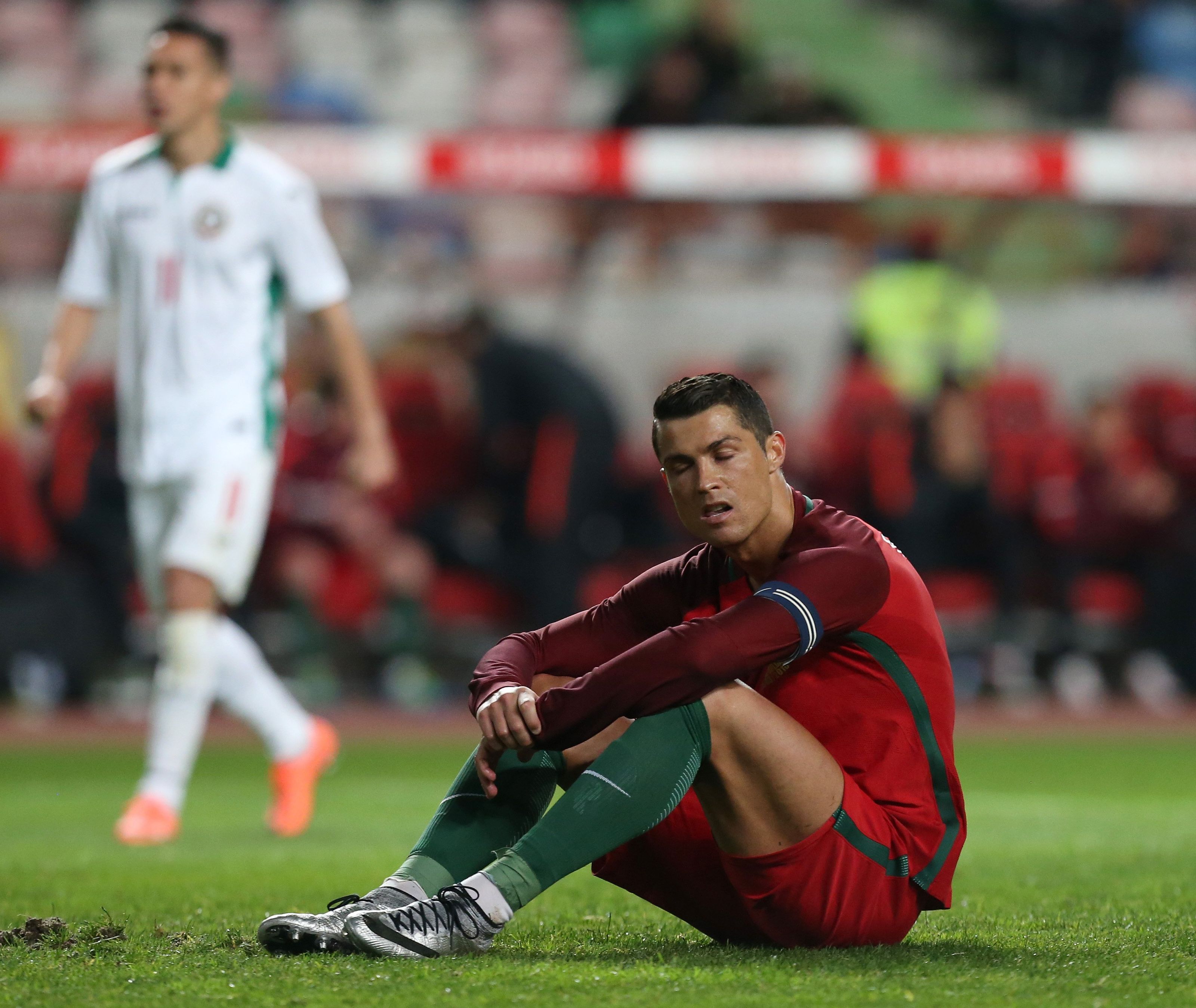 Portugal unterlag im Testspiel gegen Bulgarien mit 0:1. Portugal unterlag im Testspiel gegen Bulgarien mit 0:1.