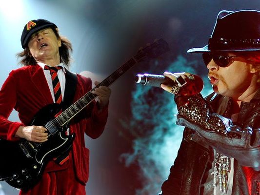 AC/DC braucht einen neuen Sänger - wird es Guns N' Roses-Frontmann Axl Rose? AC/DC braucht einen neuen Sänger - wird es Guns N' Roses-Frontmann Axl Rose?