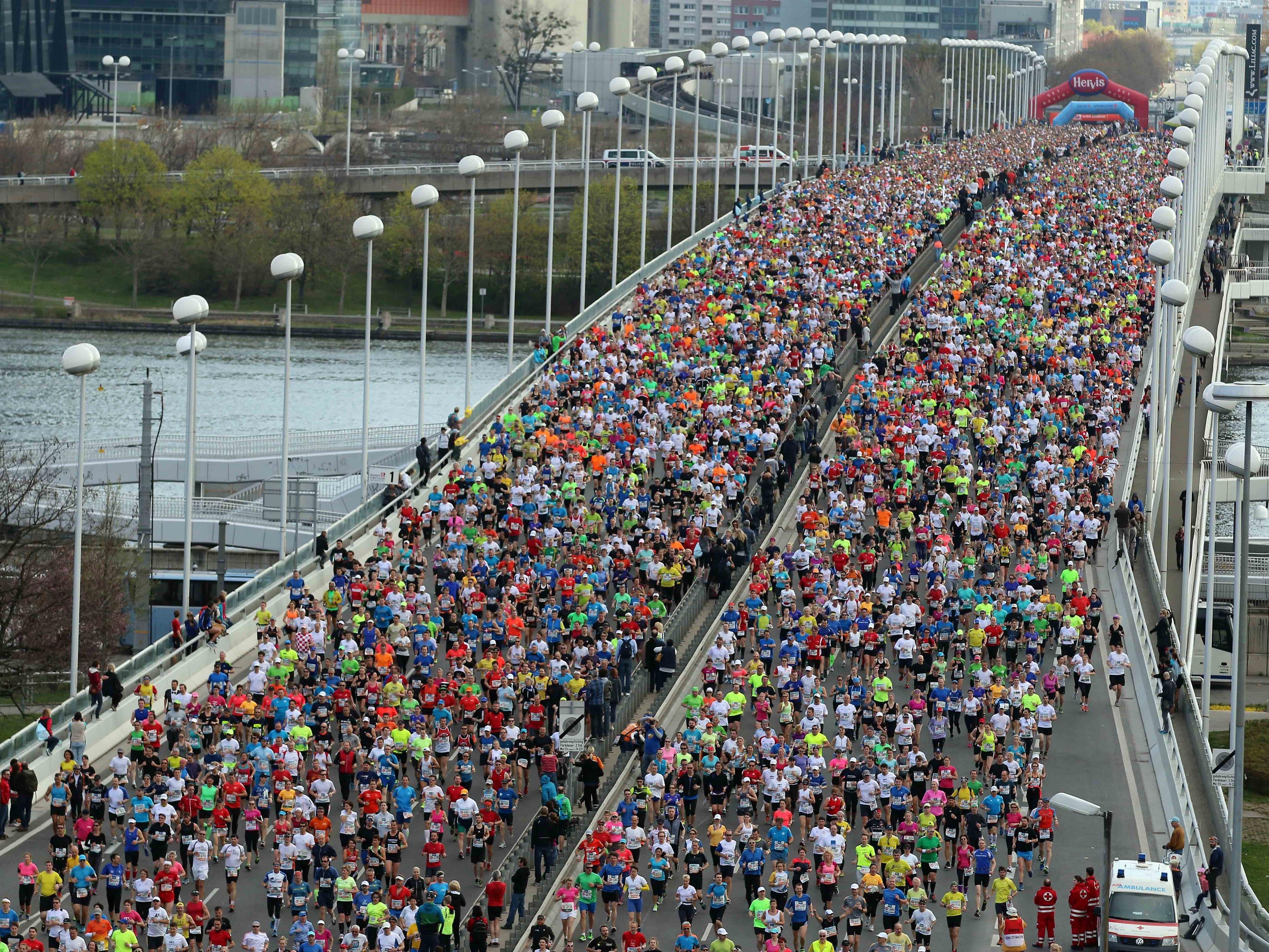 42.200 Anmeldungen beim Wien-Marathon 2016.