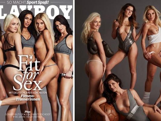 Im April-Playboy zeigen sich Deutschlands heißeste Fitness-Trainerinnen von ihrer schönsten Seite.