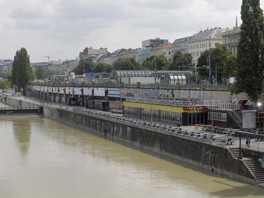 Es kam zu einer Lebensrettung am Wiener Donaukanal