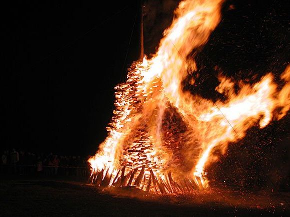 Das Funkenfest Am Himmel ist alle Jahre wieder ein Spektakel