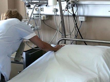 In dem Krankenhaus in Wien-Donaustadt randalierte ein Patient