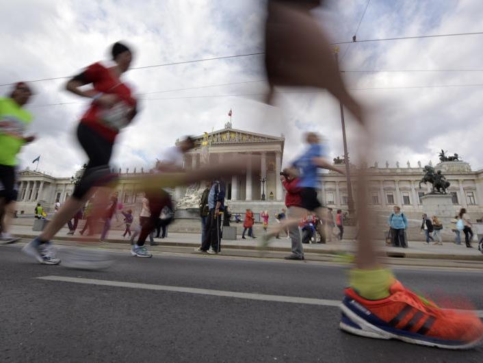 Der Vienna City Marathon geht wieder an den Start.