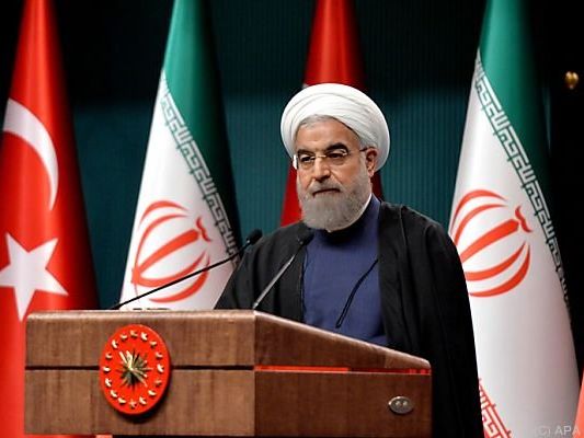 Rohani beschwichtigte in einer Ansprache Rohani beschwichtigte in einer Ansprache