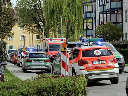 Die Polizei fand die Frau bei einer Zwangsräumung