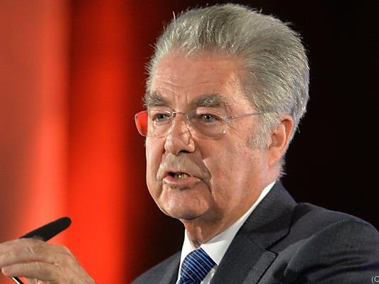 Bundespräsident Fischer wirbt um Verständnis für Österreichs Position