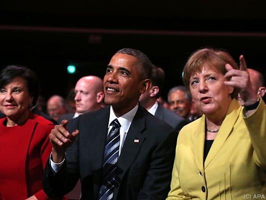 Obama auf Arbeitsbesuch in Deutschland