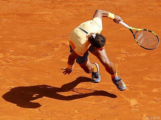 Nadal stolperte sich nach schwachem Start ins Finale Nadal stolperte sich nach schwachem Start ins Finale