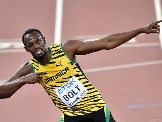 Kinder können Usain Bolt über 100 m für 9,58 Pfund sehen